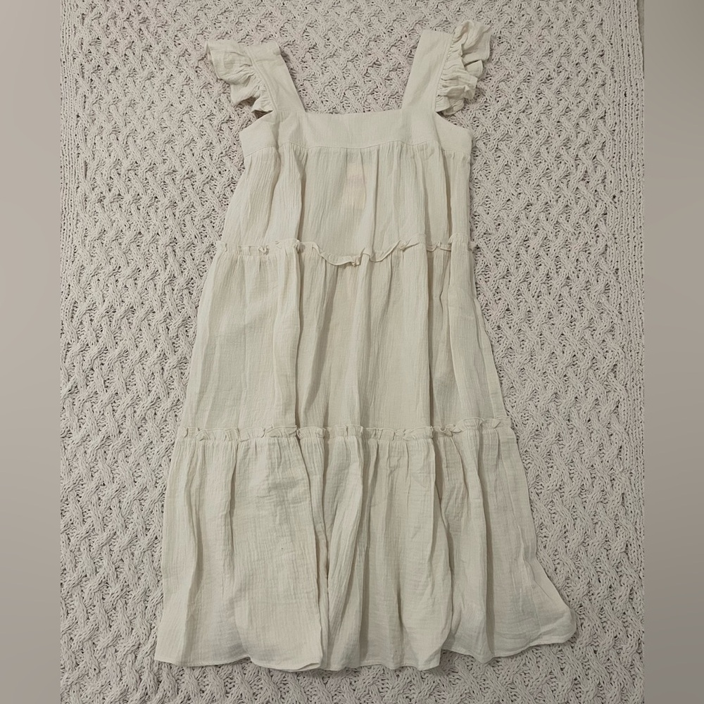 Ivory Midi Dress - Picture 2 of 4